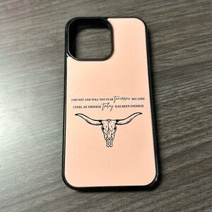 Custom Quote iPhone 14 Pro Max Case